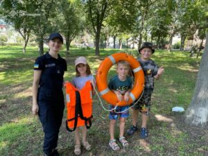 У Кременчуці для дітей провели квест із безпеки на воді та в місті - Новини Кременчука2