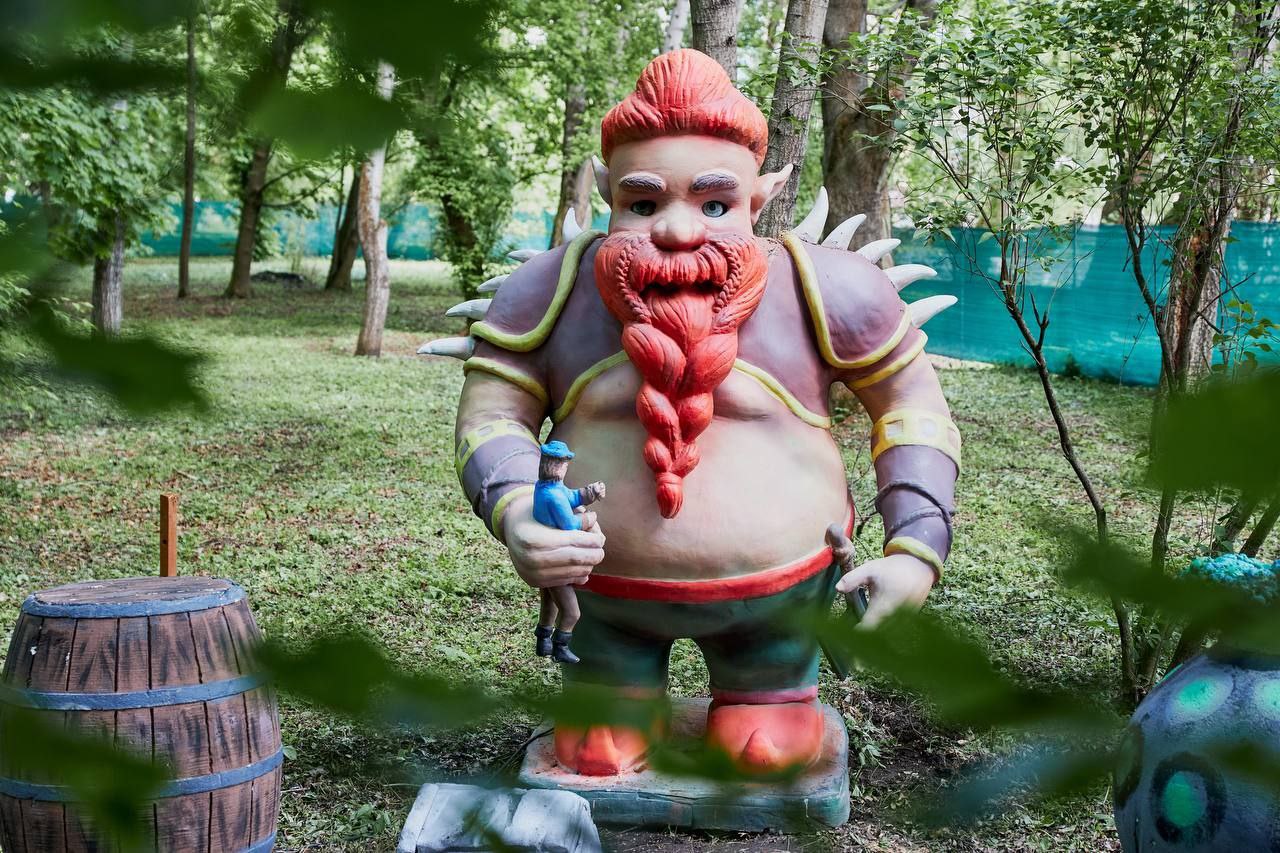 У Полтаві відкрили «Парк Легенд» з тролями, що говорять голосами зірок - Новини Кременчука0