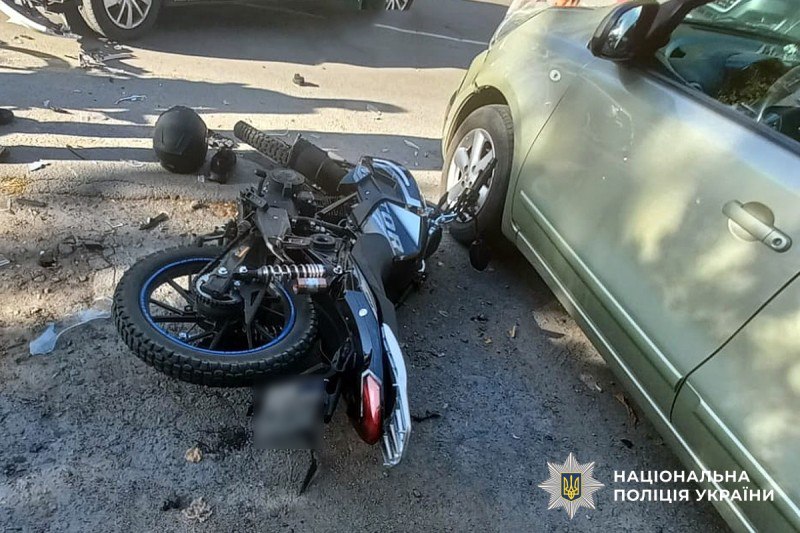 У Миргороді в ДТП постраждав неповнолітній: поліція розпочала розслідування0