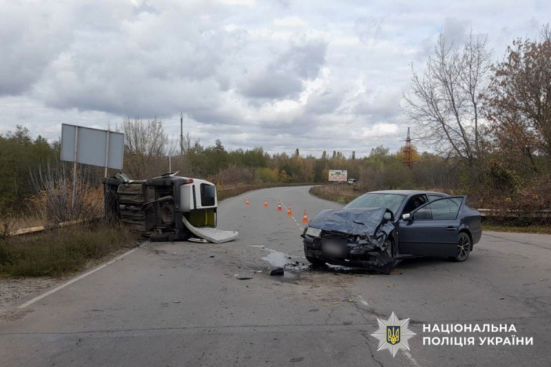 У Полтаві внаслідок ДТП постраждали троє осіб: поліція з’ясовує обставини0