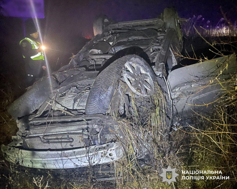 У Кременчуцькому районі внаслідок ДТП постраждали двоє людей