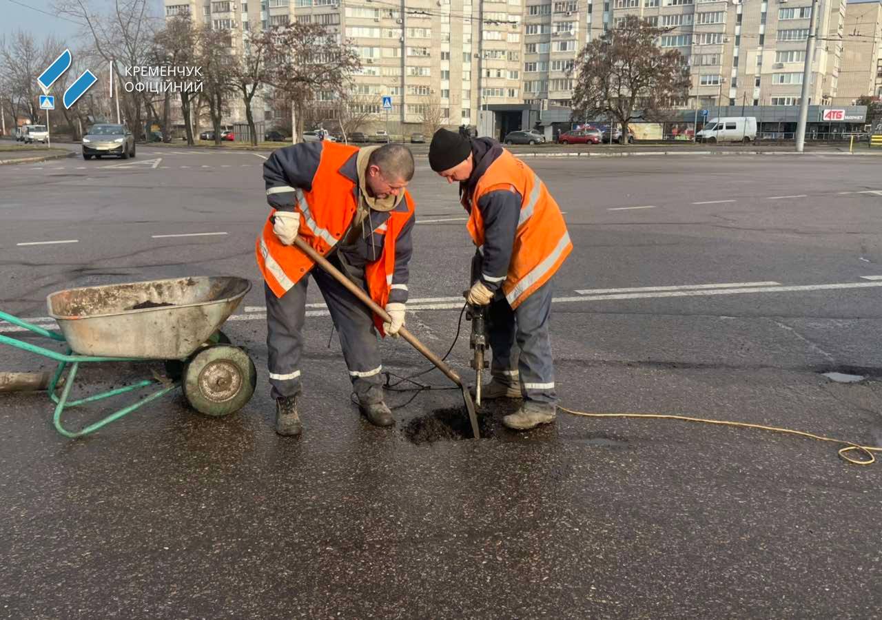 У Кременчуці тривають планові роботи з дорожньої інфраструктури
