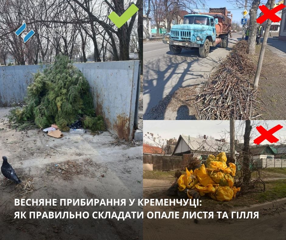 У Кременчуці триває тримісячник чистоти та порядку