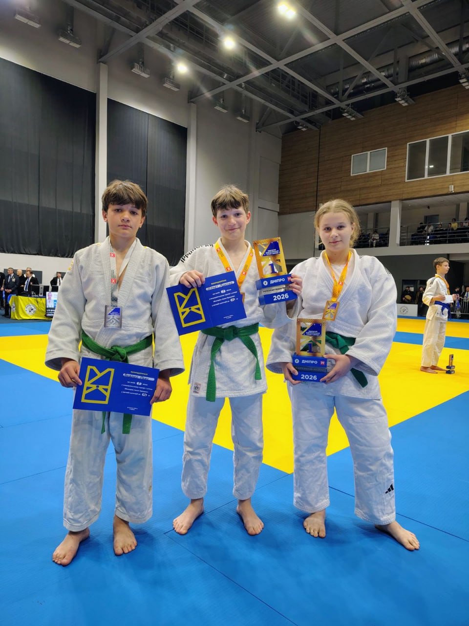 Кременчуцькі дзюдоїсти здобули призові місця на всеукраїнському турнірі у Дніпрі
