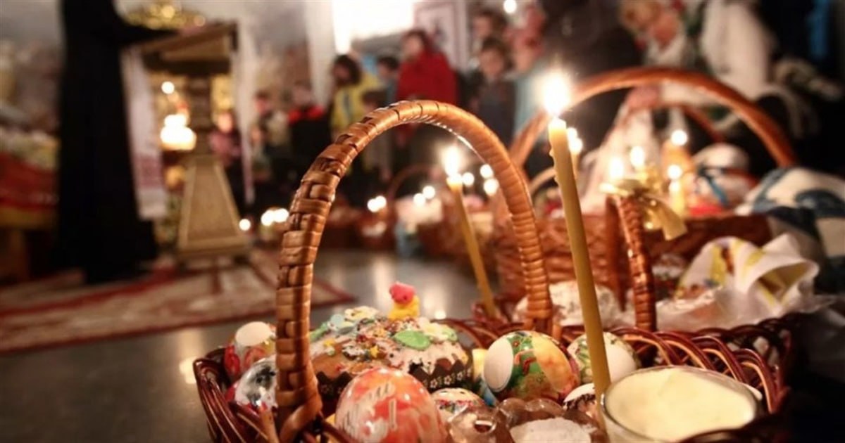 У Кременчуці оприлюднили розклад освячення великодніх кошиків