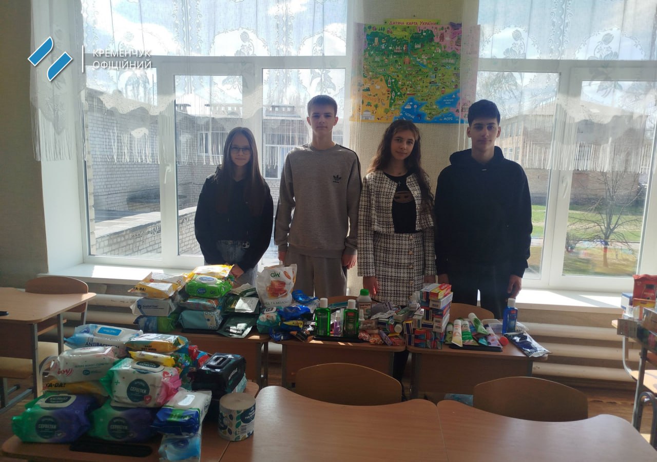 У Кременчуці в гімназії №22 провели благодійну акцію &laquo;Великодній кошик для Захисника&raquo;