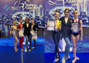 Кременчужанки здобули нагороди на всеукраїнському турнірі з художньої гімнастики