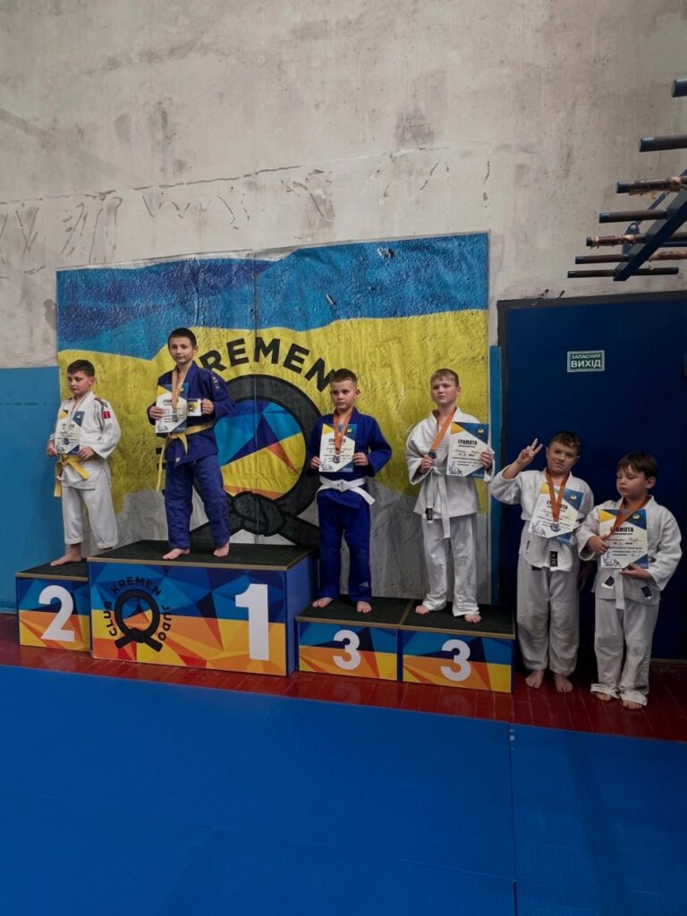 Юні дзюдоїсти &laquo;Кремень Дзюдо&raquo; вибороли призові місця на змаганнях у Кременчуці