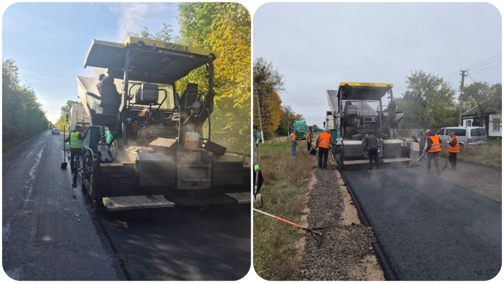 На Полтавщині за тиждень відремонтували 7,5 тисячі квадратних метрів місцевих доріг